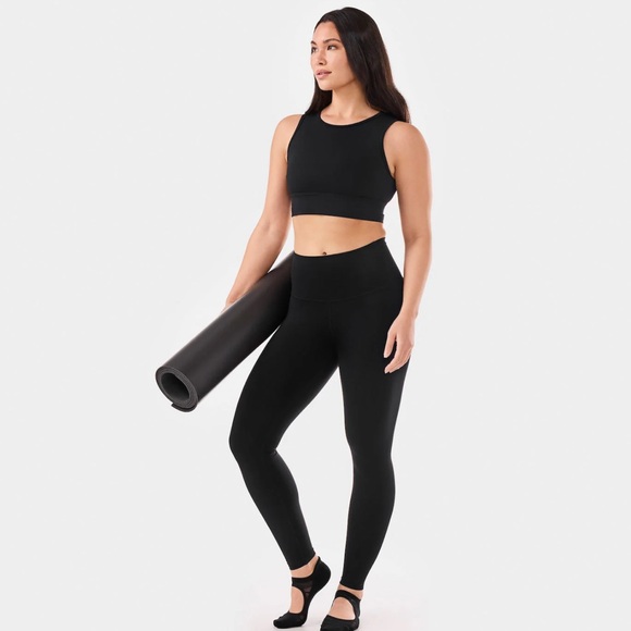 Tavi High Waisted Leggings Ebony Large - Picture 1 of 4